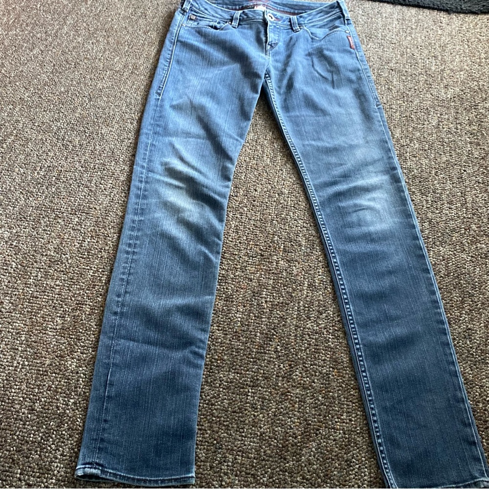 Silver Jeans Co. Blue Denim Jeans Sienna Women’s Size 28/33 Medium-Light Wash